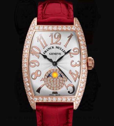 Review Franck Muller Cintrée Curvex Ladies Replica Watch for Sale Cheap Price 7500 SC AT FO REL L D CD 1P